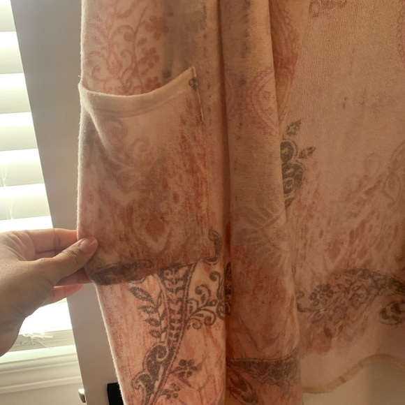 Pink blush open cardigan - Picture 4 of 4